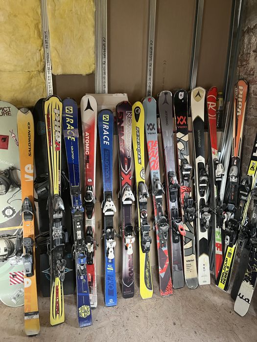 Narty różne rozmiary i firmy