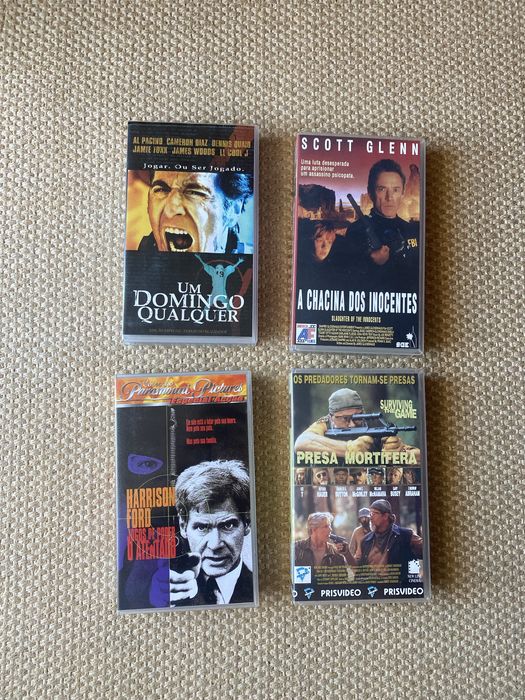 Varias VHS anos 80