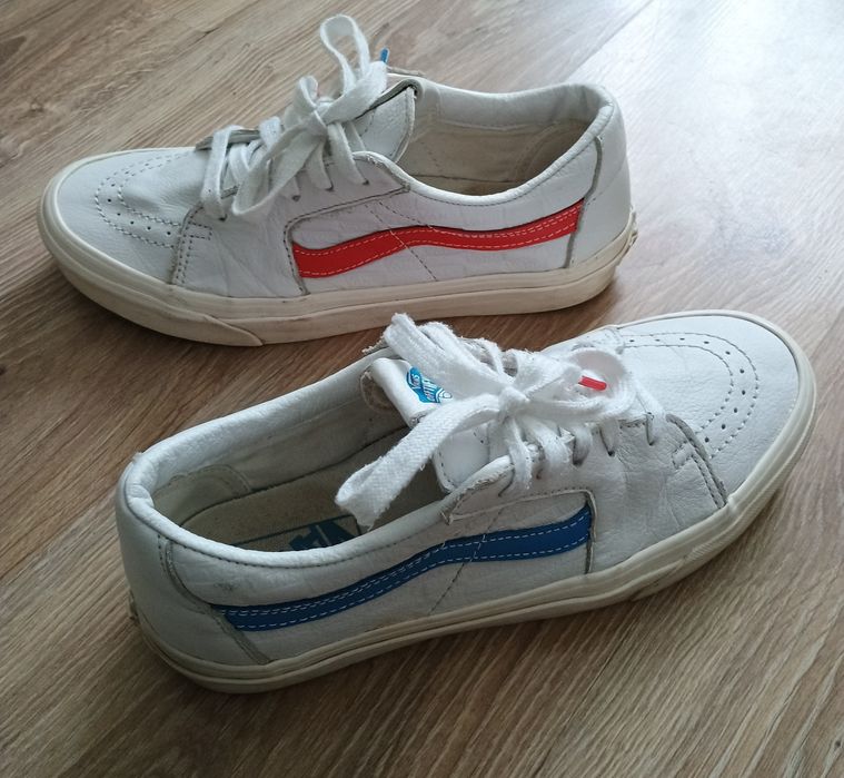 Tenisówki,sneakersy  Vans  Sk8 low  Leather Mix &  Match streaples  unisex  rozm 40