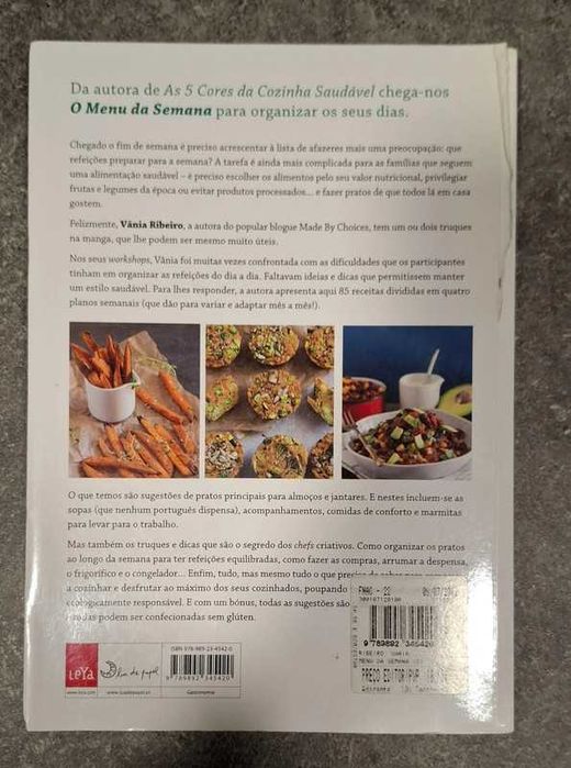 O menu da semana // Vânia Ribeiro