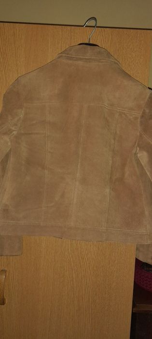 Blusão em camurça Mango