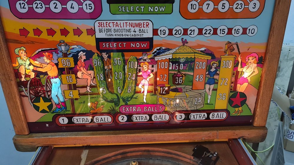 Pinball Bingo de 1952