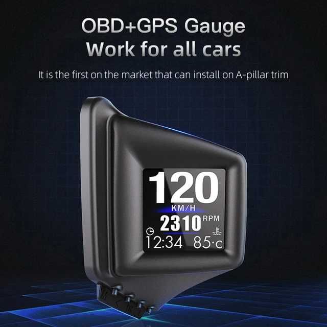Head up Nawigacja Tir gps ciężarówka komputer obd2 boost czujnik oleju