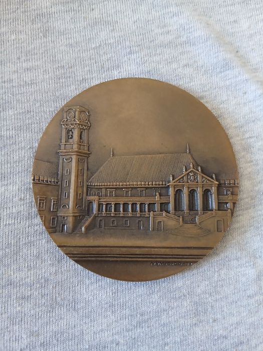 Medalha comemorariva Marquês De Pombal Reforma A Universidade De Coimbra 1772-1972