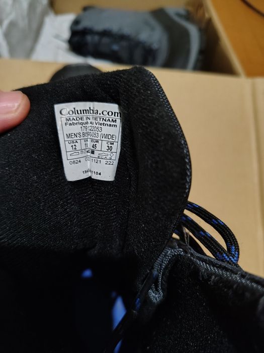 Продам термоботинки Columbia оригинал новые недорого.стелька 31 см