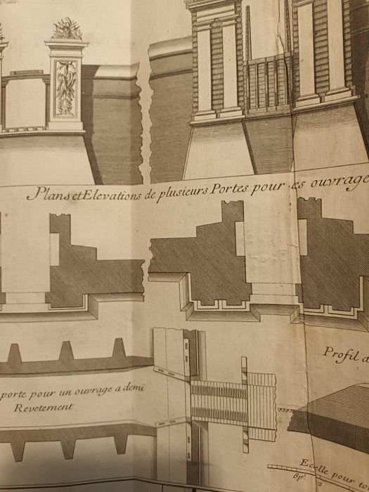 Interessante livro de engenharia de 1729.