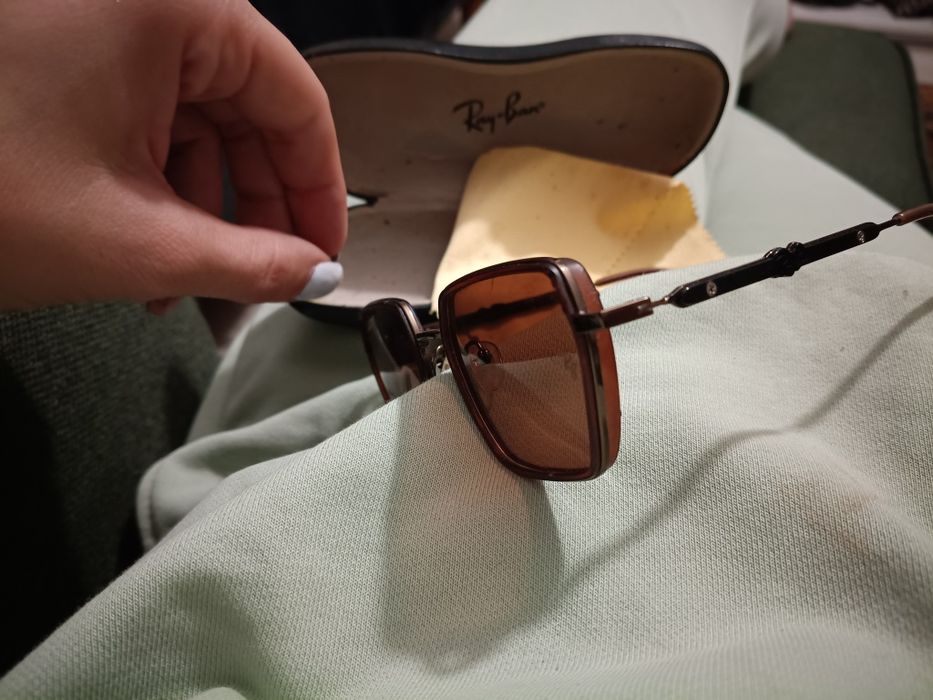 Ray Ban okulary + etui / wysyłka inpost