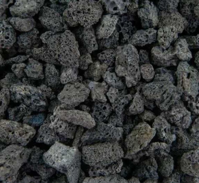 CZARNA LAWA WULKANICZNA Skała Akwarium Volcano Rock Lava Stone Malawi