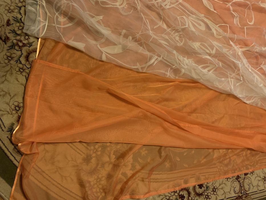 Дві штори з ламбрикеном