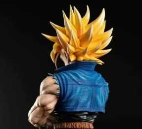 Figura ação Trunks Dragon Ball Z tamanho 25cm (Novo)