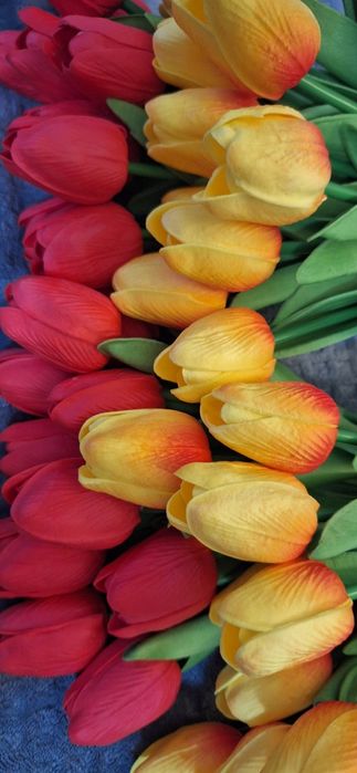 Tulipany silikonowe 40 szt