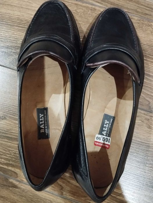Чоловічі шкіряні туфлі Bally 42 розмір