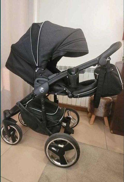 Carrinho de bebé Trio 3 em 1 Junama Diamond (Luxo e Exclusividade)-como novo