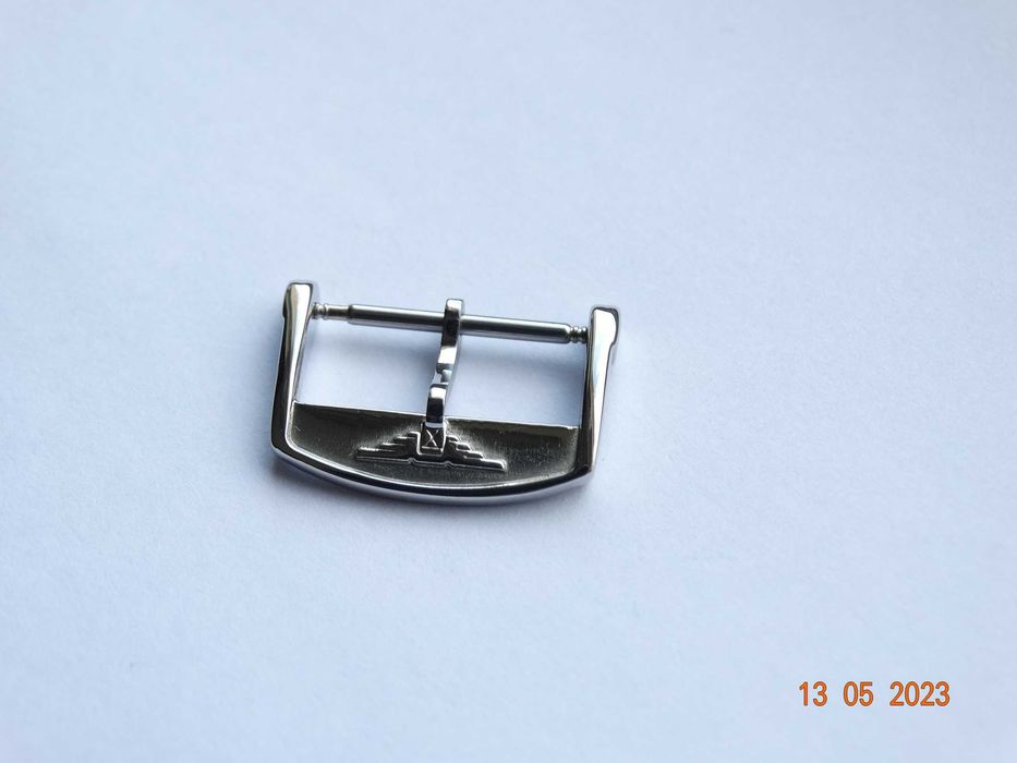Sprzączka klamra 16mm 18mm do zegarka Longines srebrna złota