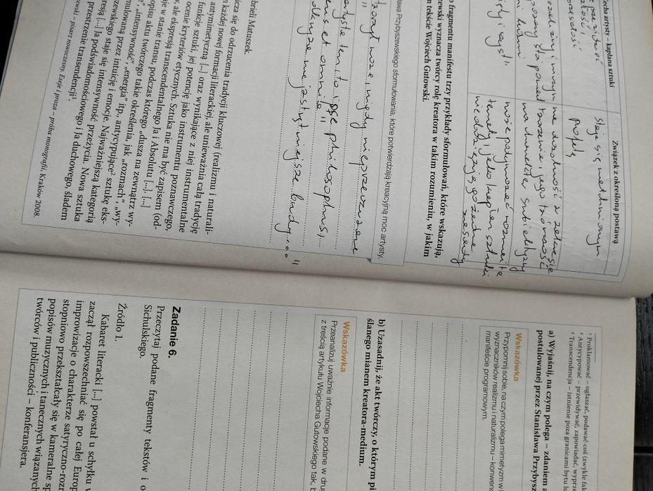 Ponad słowami 3 maturalne karty pracy z języka polskiego