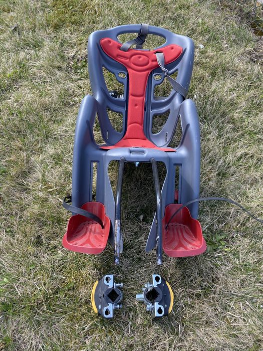 Fotelik rowerowy Bellelli z 2 mocowaniami Bellelli Multifix na2 rowery