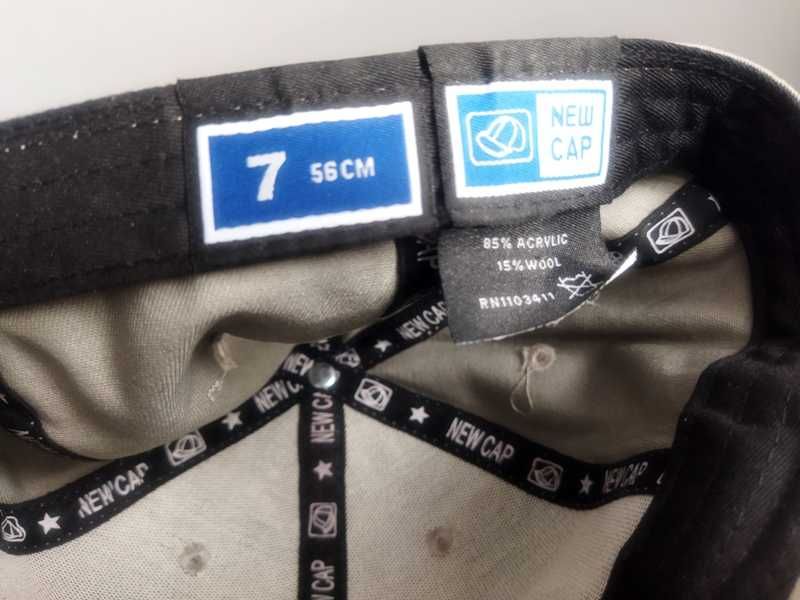 Czapka z daszkiem NEW CAP rozm. 7 nowa