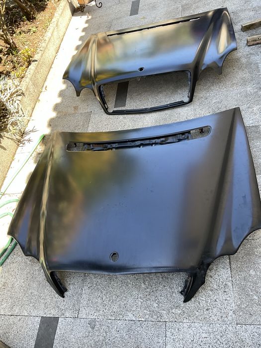 Capot mercedes guarda lamas