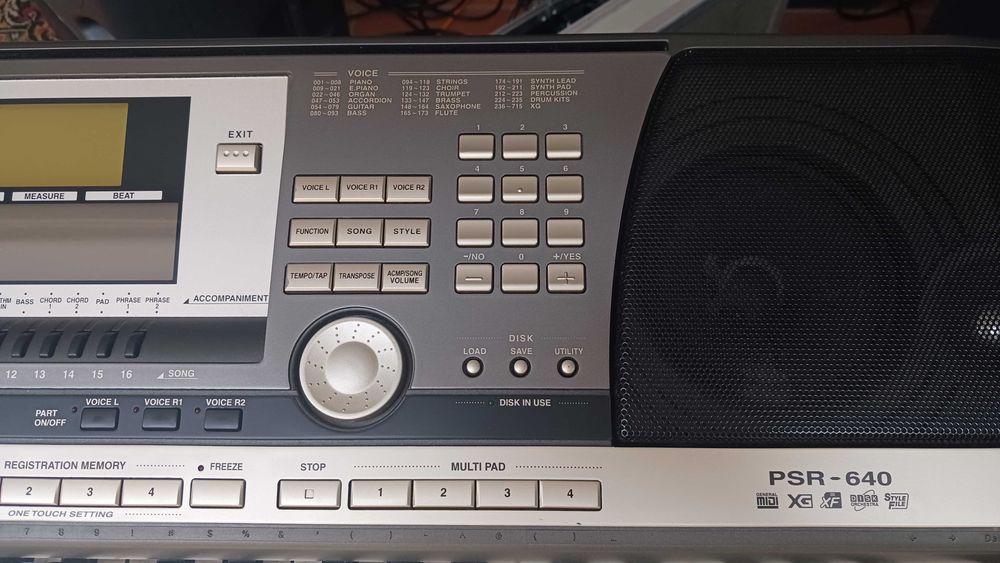 Teclado Yamaha PSR 640