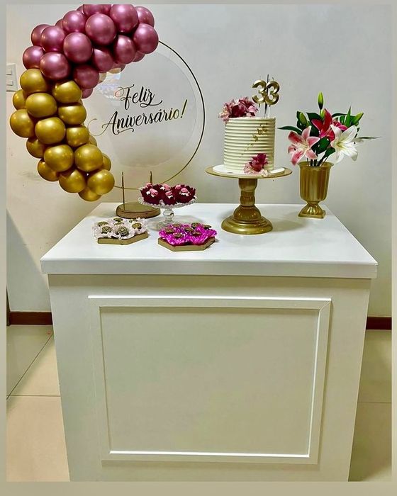 Decoração de festas pegue e monte