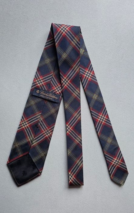 Krawat jedwabny BROOKS BROTHERS