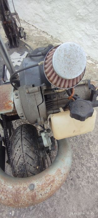 Trotinet  Gasolina Eléctrico