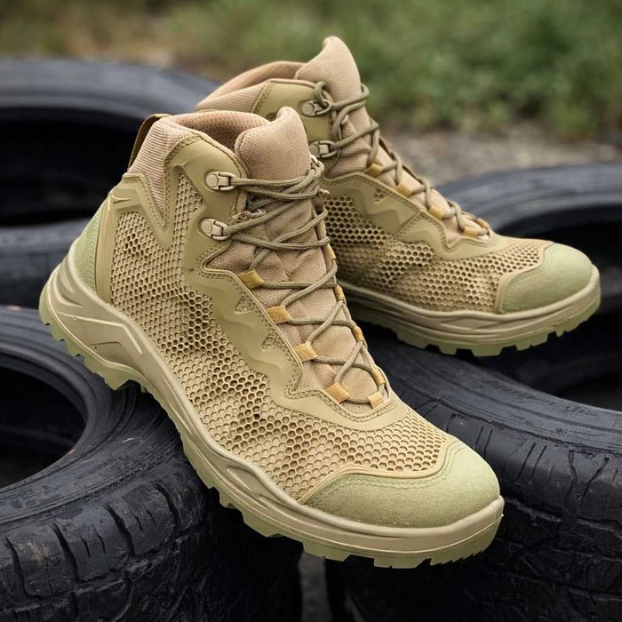 Берці Талан Соти нового зразка ЗСУ койот, Gore-Tex, Розміри 36-46