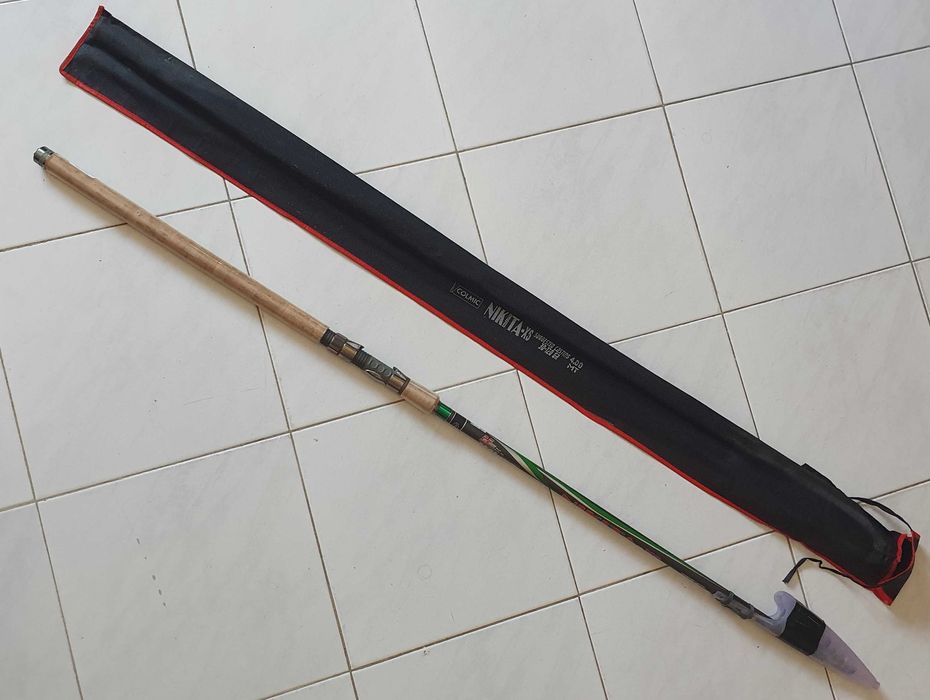 Cana pesca telescópica, Colmic Nikita-XS Pro Force Carbon, 4.5m, NOVA