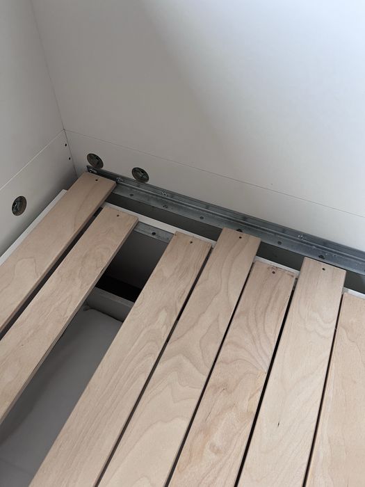 Cama dupla ikea modelo Flekke