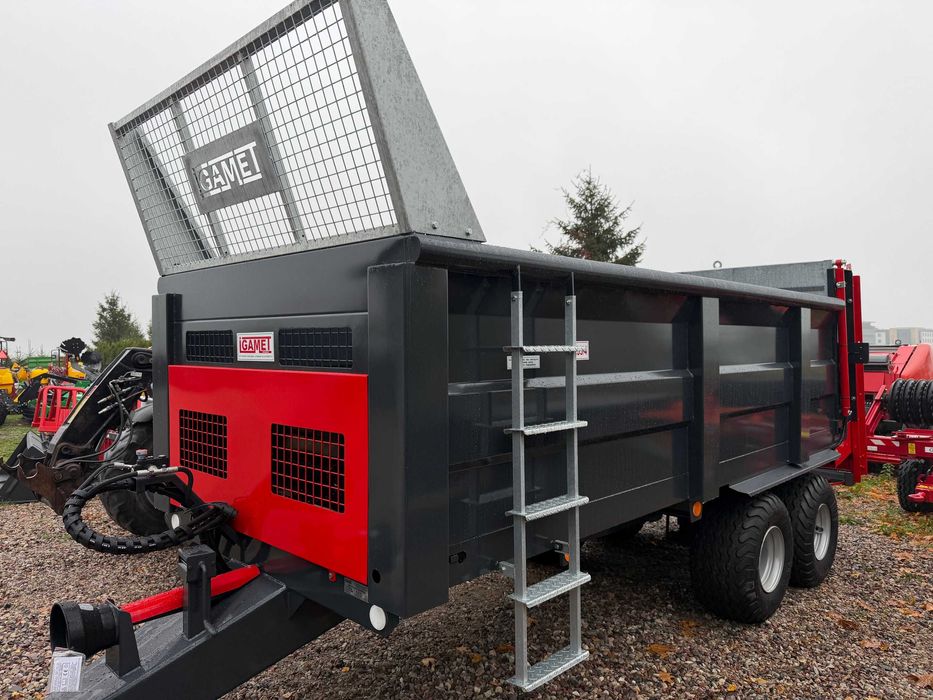 IGAMET Rozrzutnik 2 walce pionowe 8 T Skorupowy! Transport! OD RĘKI!