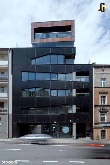 Biurowiec klasy A z projektem 9 mieszkań – ul. Mikołowska, Katowice