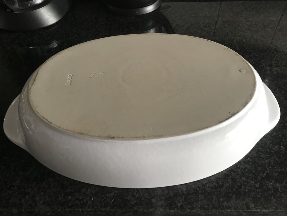 Tabuleiro de ceramica resistente ao forno tamanho XL