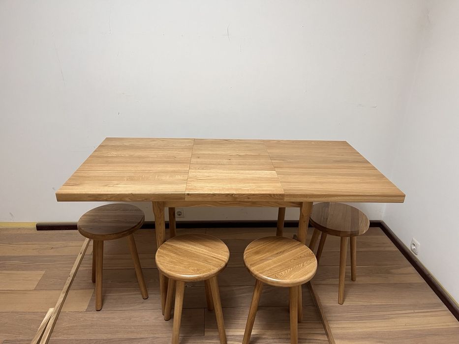 Стіл прямокутний (круглий, розсувний)  700×1000 (1400)мм