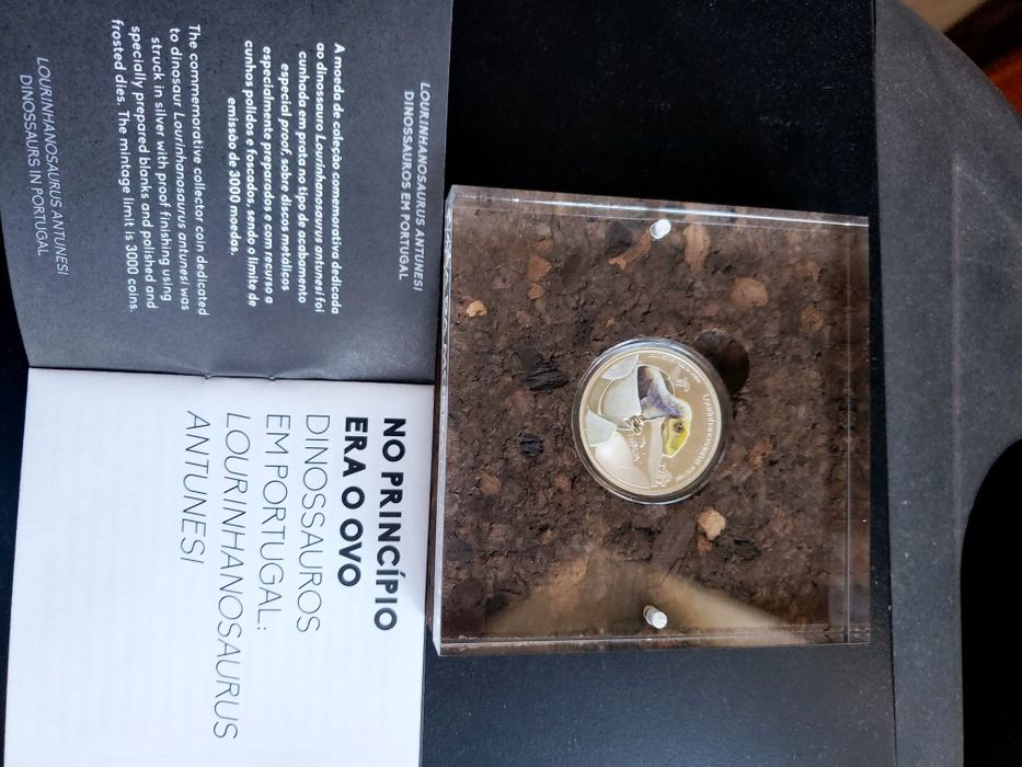 Moedas Dinossauros de Portugal