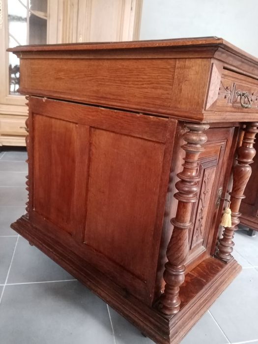 Antyk biurko eklektyczne