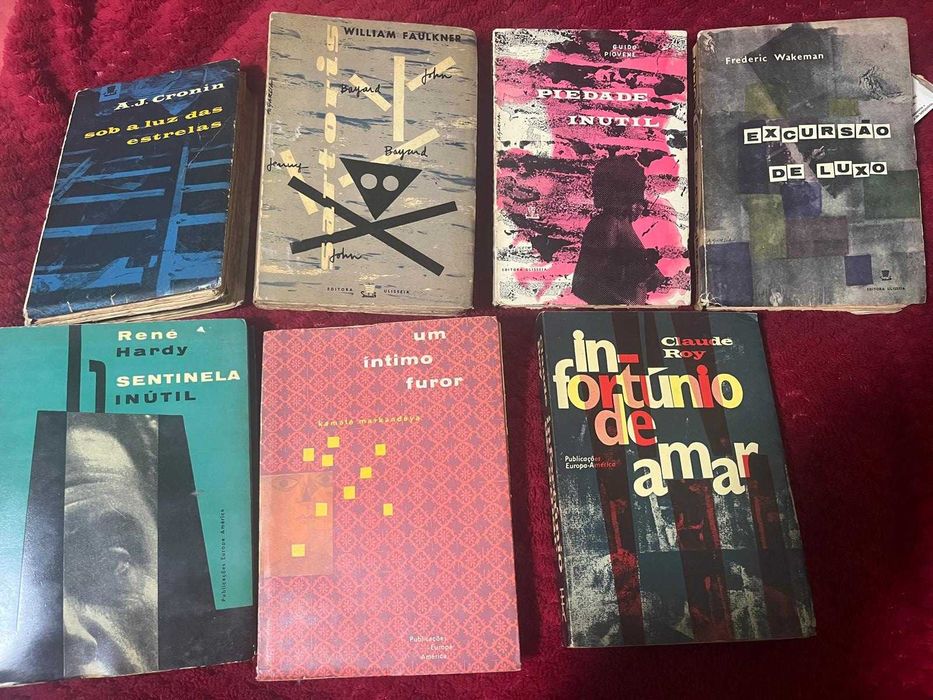 Livros ulisseia e Europa america