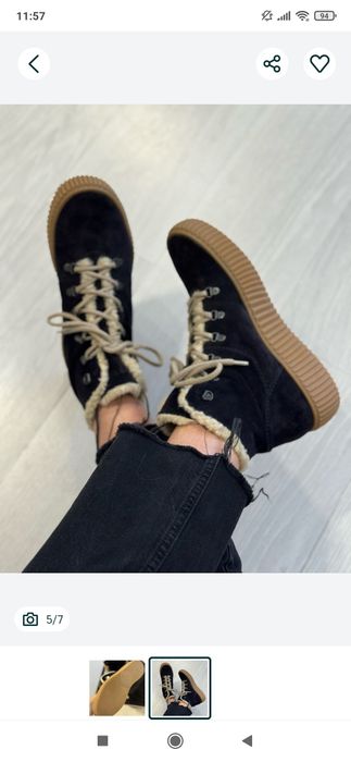 Зимняя обувь ботинки хайтопи  Paul Green Австрия