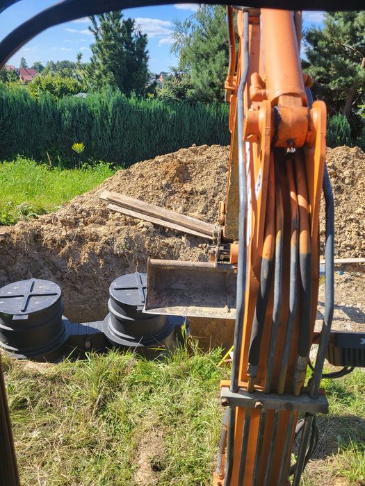 Brukarstwo, usługi brukarskie, minikoparka, wywrotka 3,5t