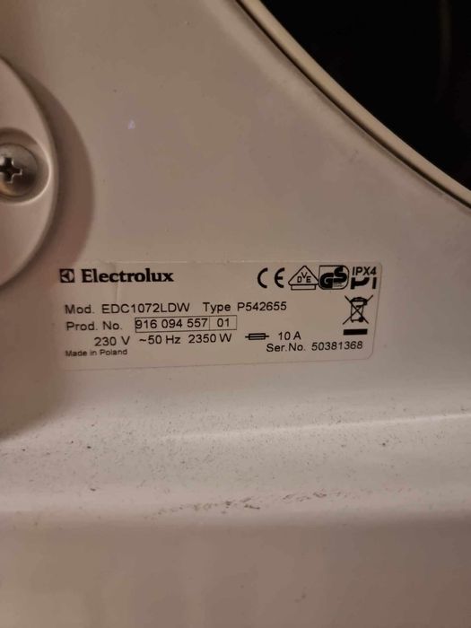 Suszarka do ubrań Elektrolux