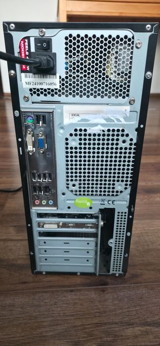 Dzis 300 zł Zestaw komputer stacjonarny monitor DELL (SSD 240GB )Win10