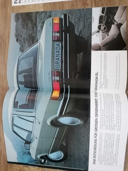 Prospekt Ford Granada