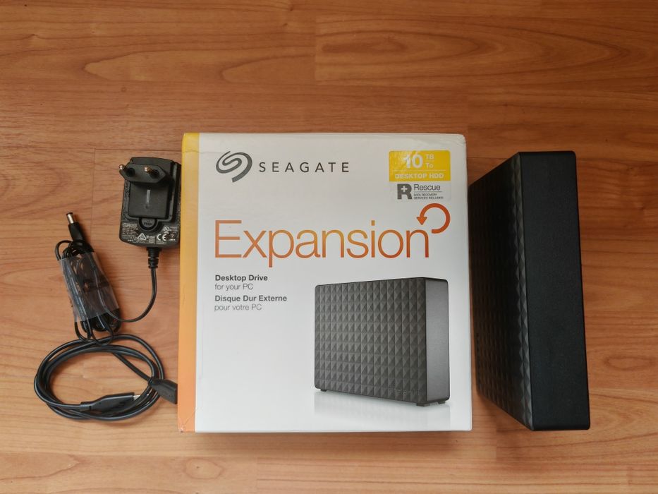 Dysk 3.5 Seagate Expansion 10TB – sprawdzony, SMART OK – idealny na backup