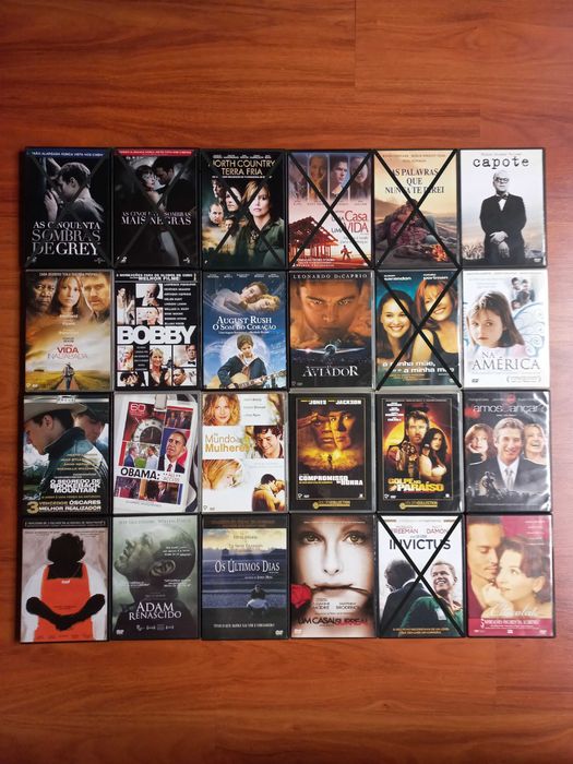 139 Dvds Originais 2€