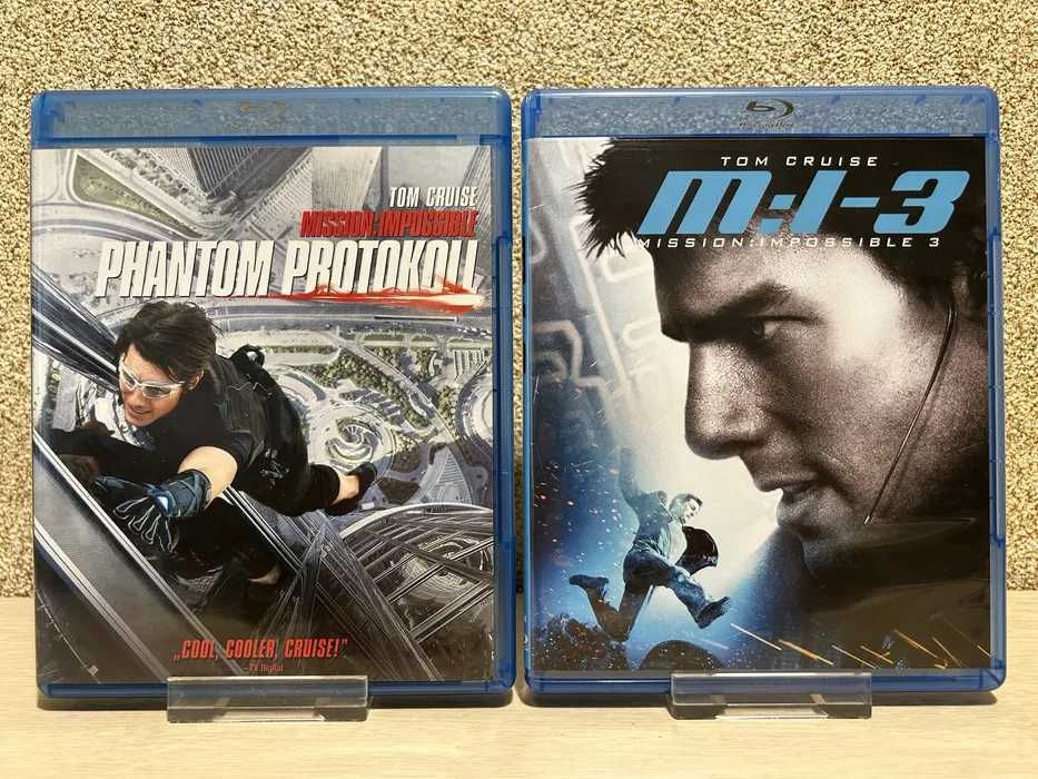 Blu-ray диски Amaray  007 (Д.Бонд) Д.Крейг / Миссия: невыполнима 3-6