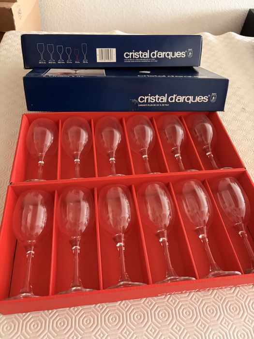Copos de cristal