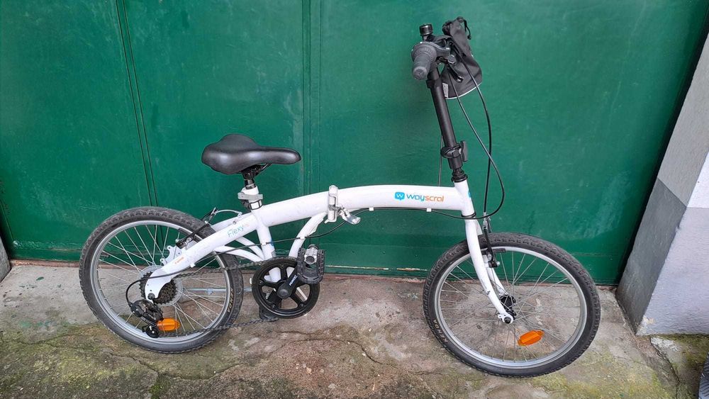 Bicicleta WAYSCRAL Takeaway 100 Branca