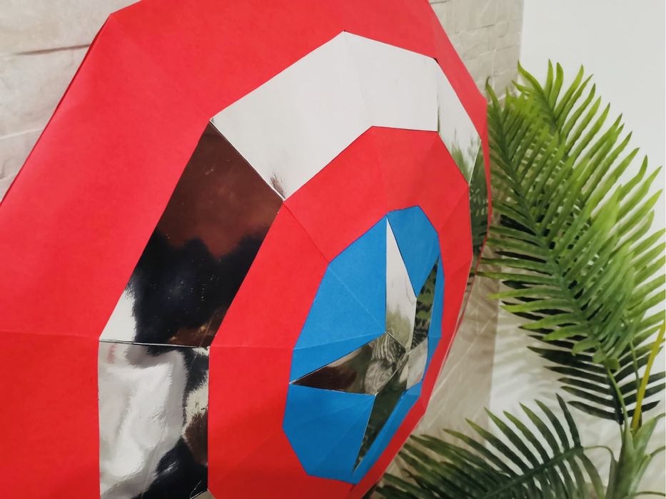 Papercraft Modelo 34 - Escudo Capitão America