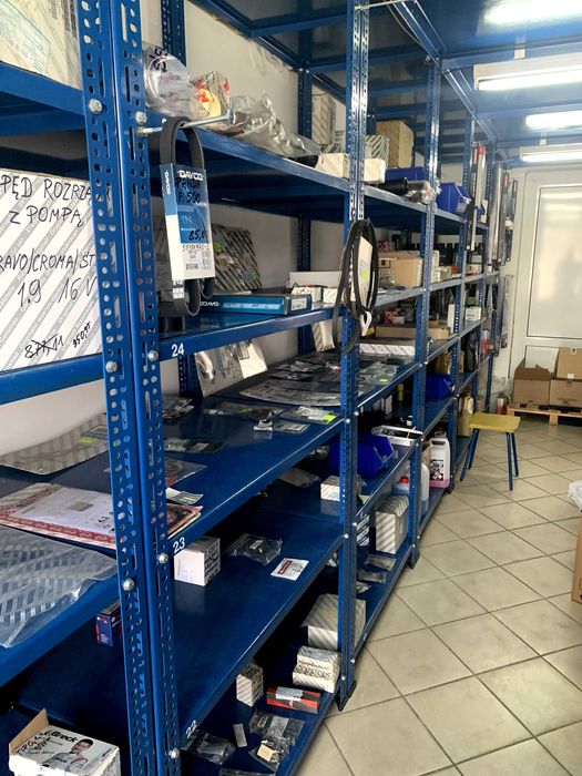 Regały / półki magazynowe 100x60 cm - używane - odbiór własny