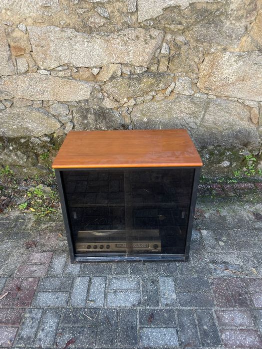 Escritorio Metal/Cerejeira