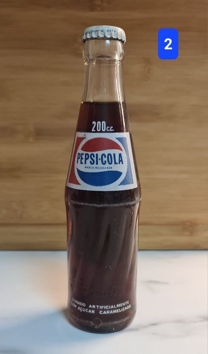 Garrafas de Vidro PEPSI-COLA